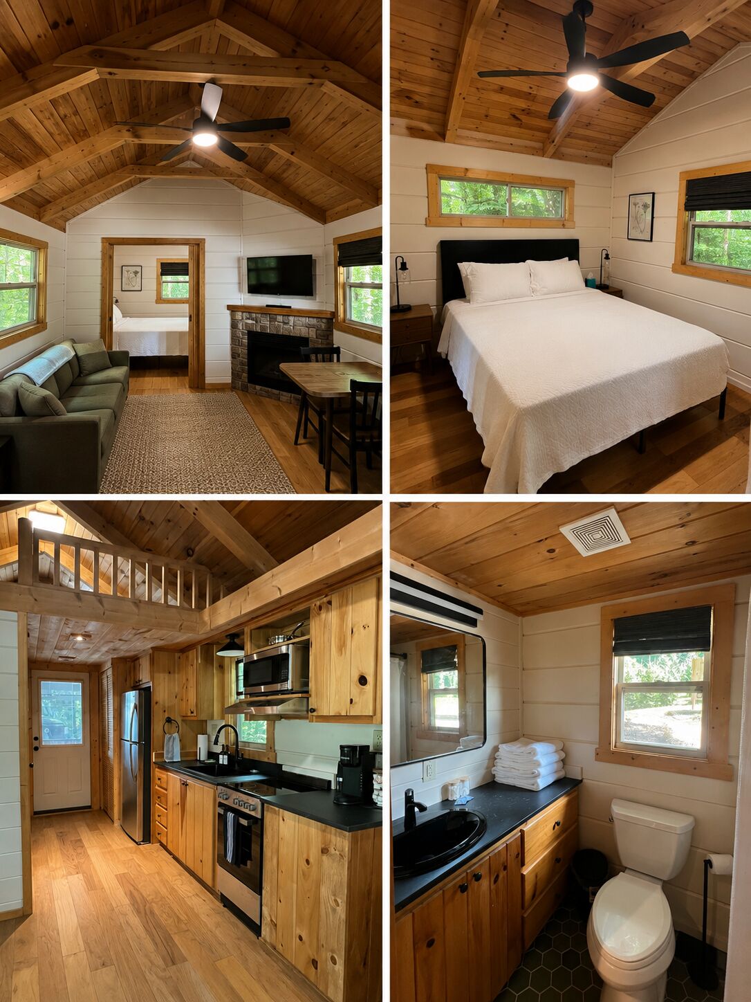 Mountain Cabin interior