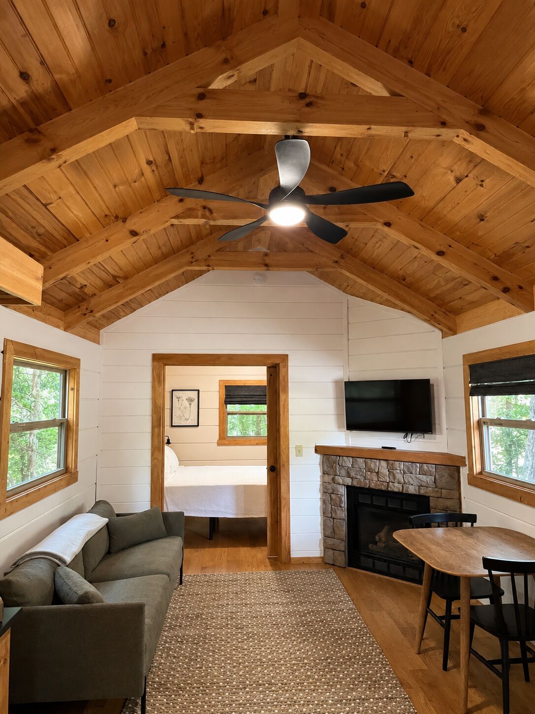 Mountain Cabin living room